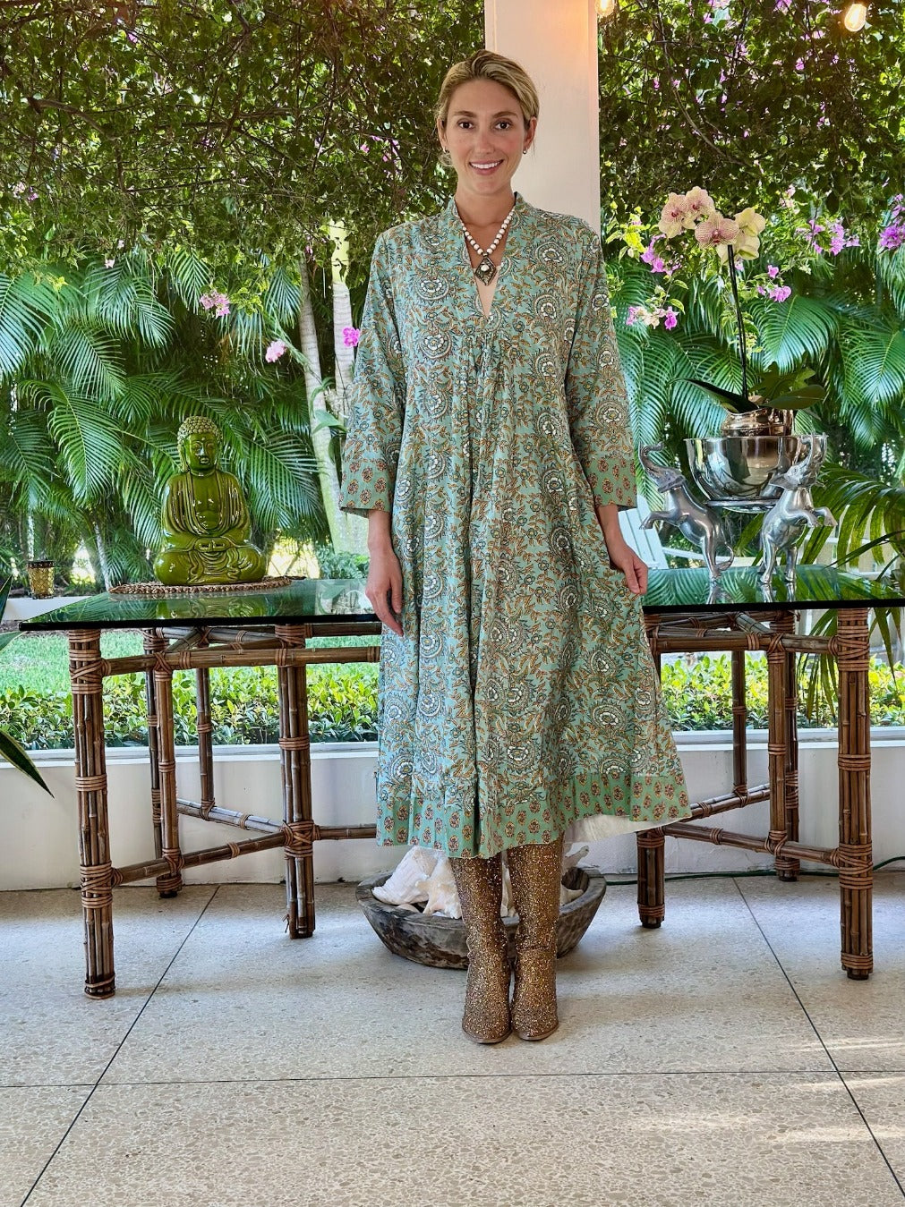 Karolina Dress Celadon Celadon / XS Karolina Dress Celadon Celadon / XS