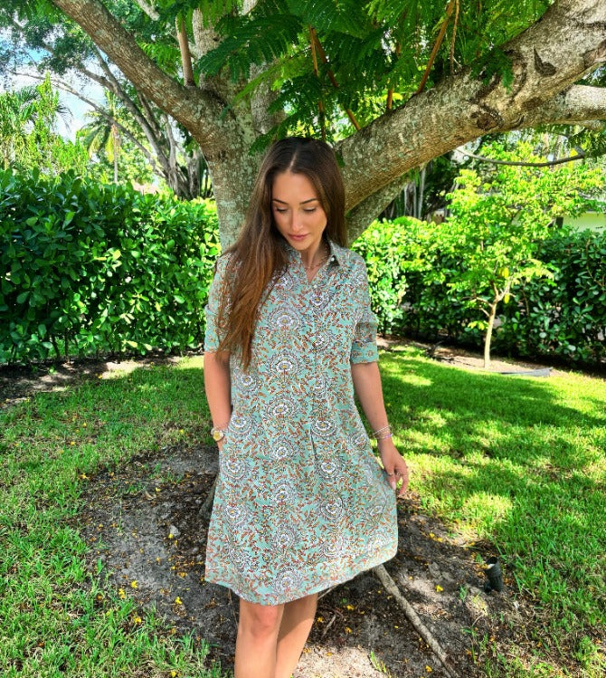 Amelia Dress Celadon