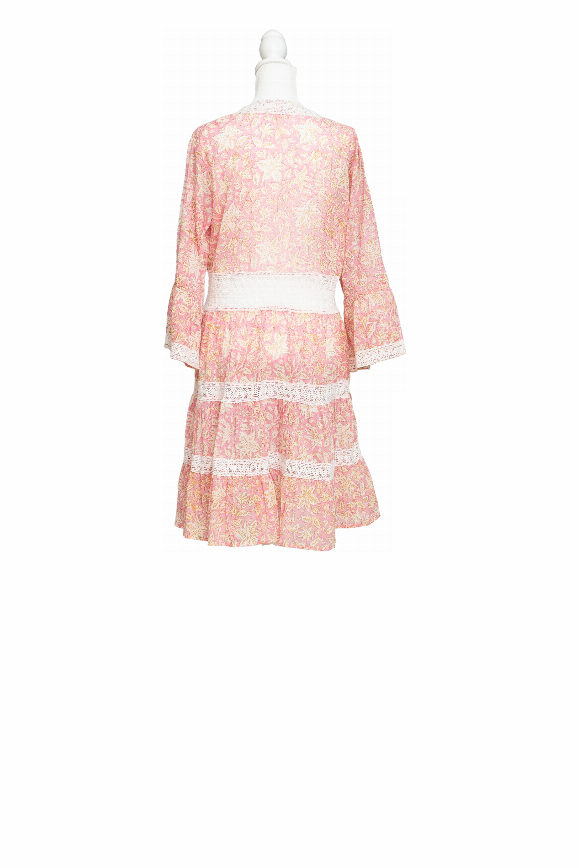 Aziza Short Dress Darviny Pink