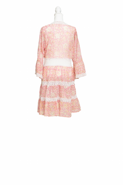 Aziza Short Dress Darviny Pink