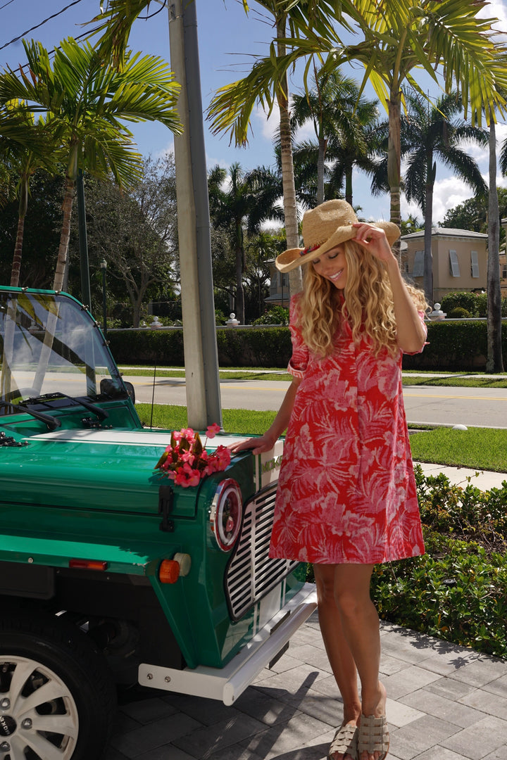 Charlize Dress Papaya