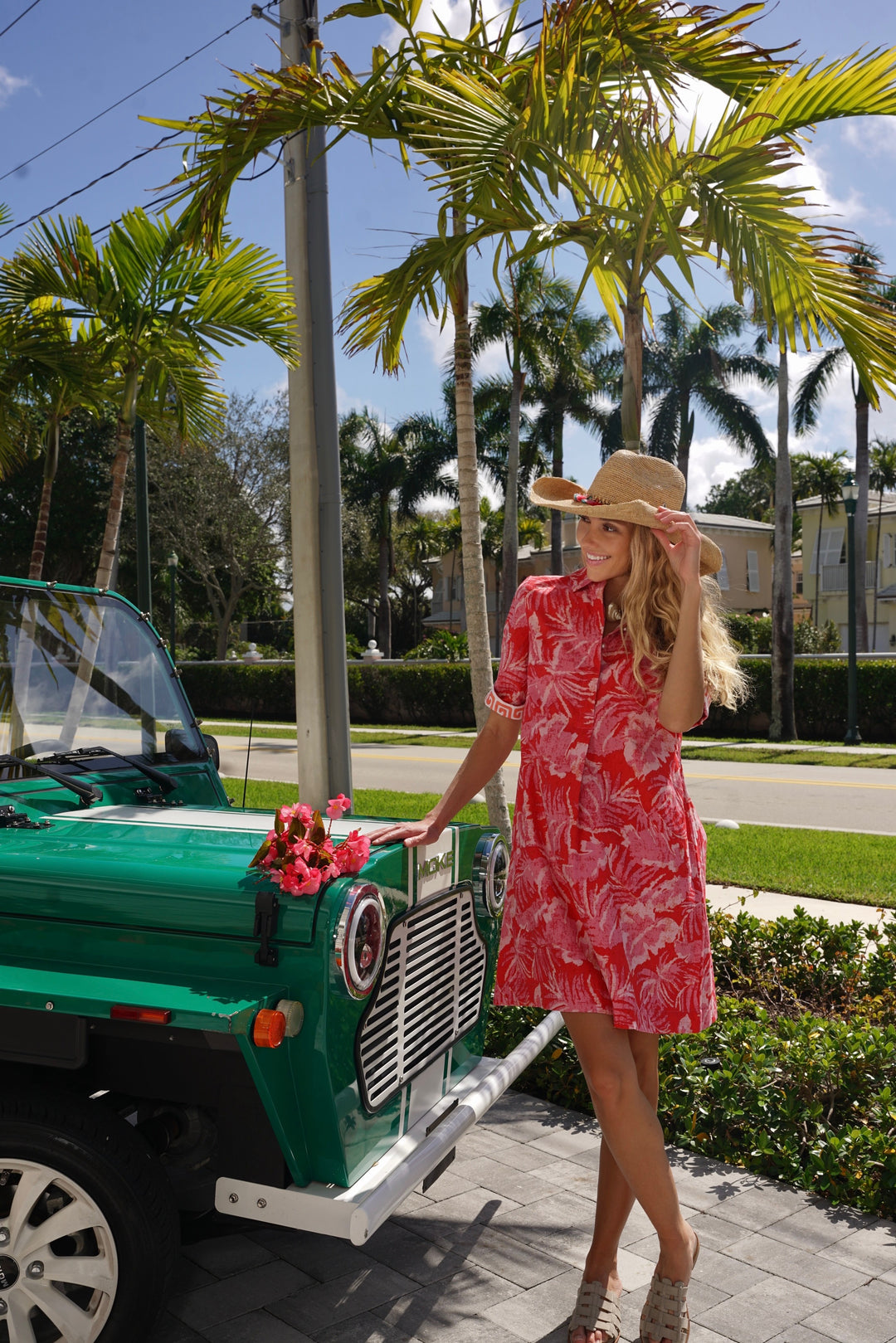 Charlize Dress Papaya