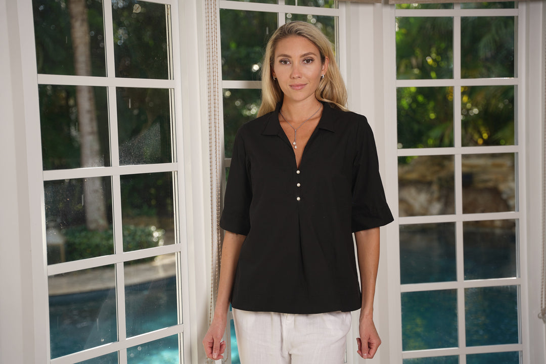Charlize Shirt Black
