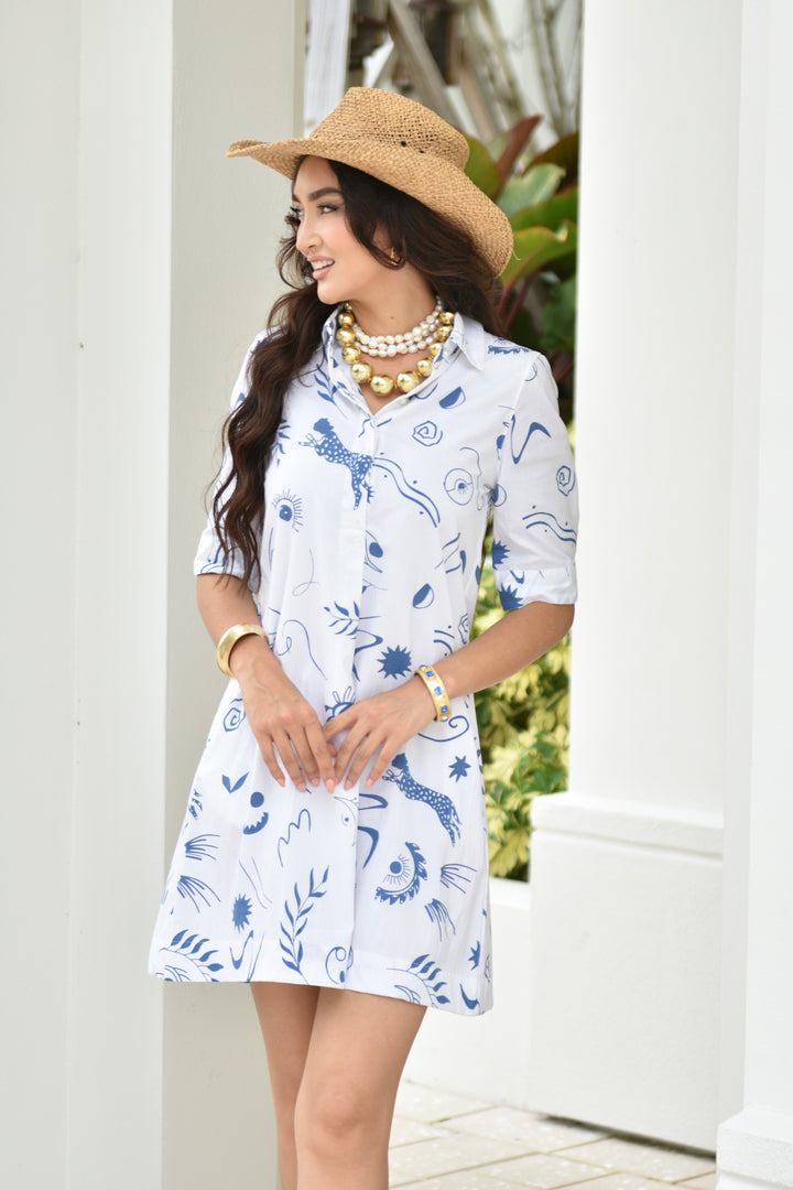 Charlotte Dress Santorini