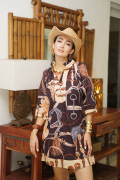 Claire Dress Kentucky Sable
