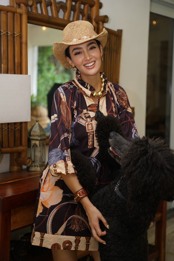 Claire Dress Kentucky Sable