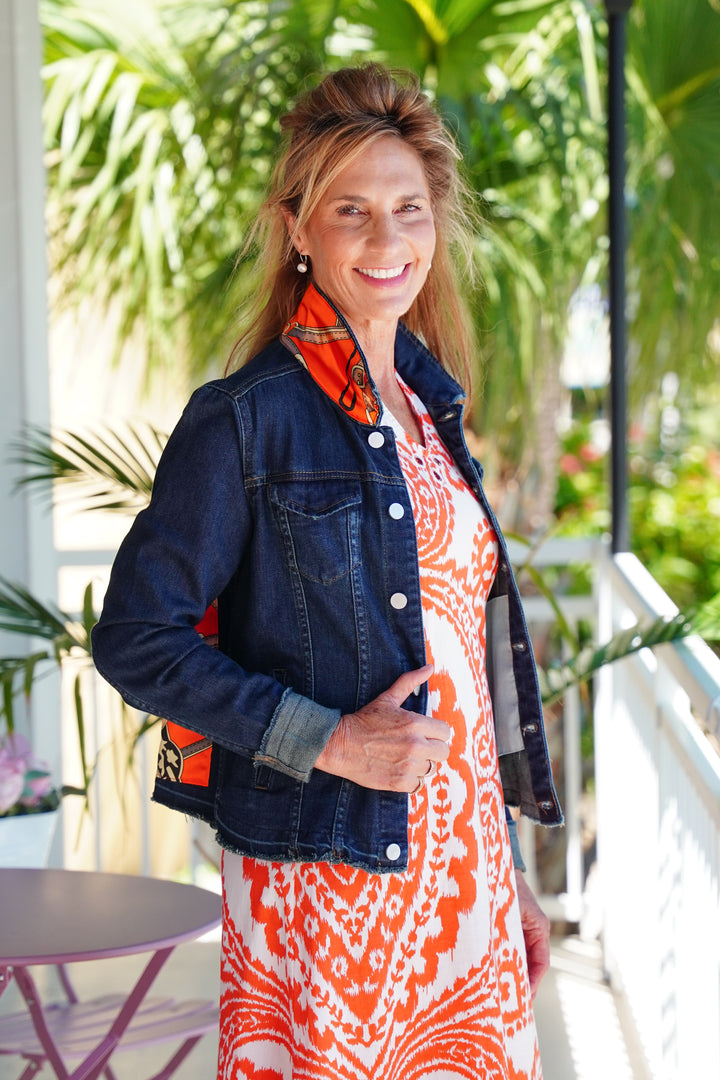 Goa Dress Fire Ikat