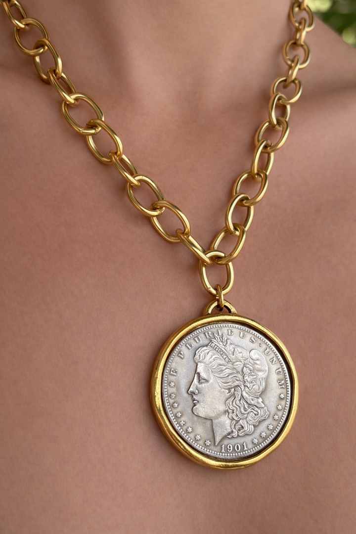 Franchesca Coin Necklace