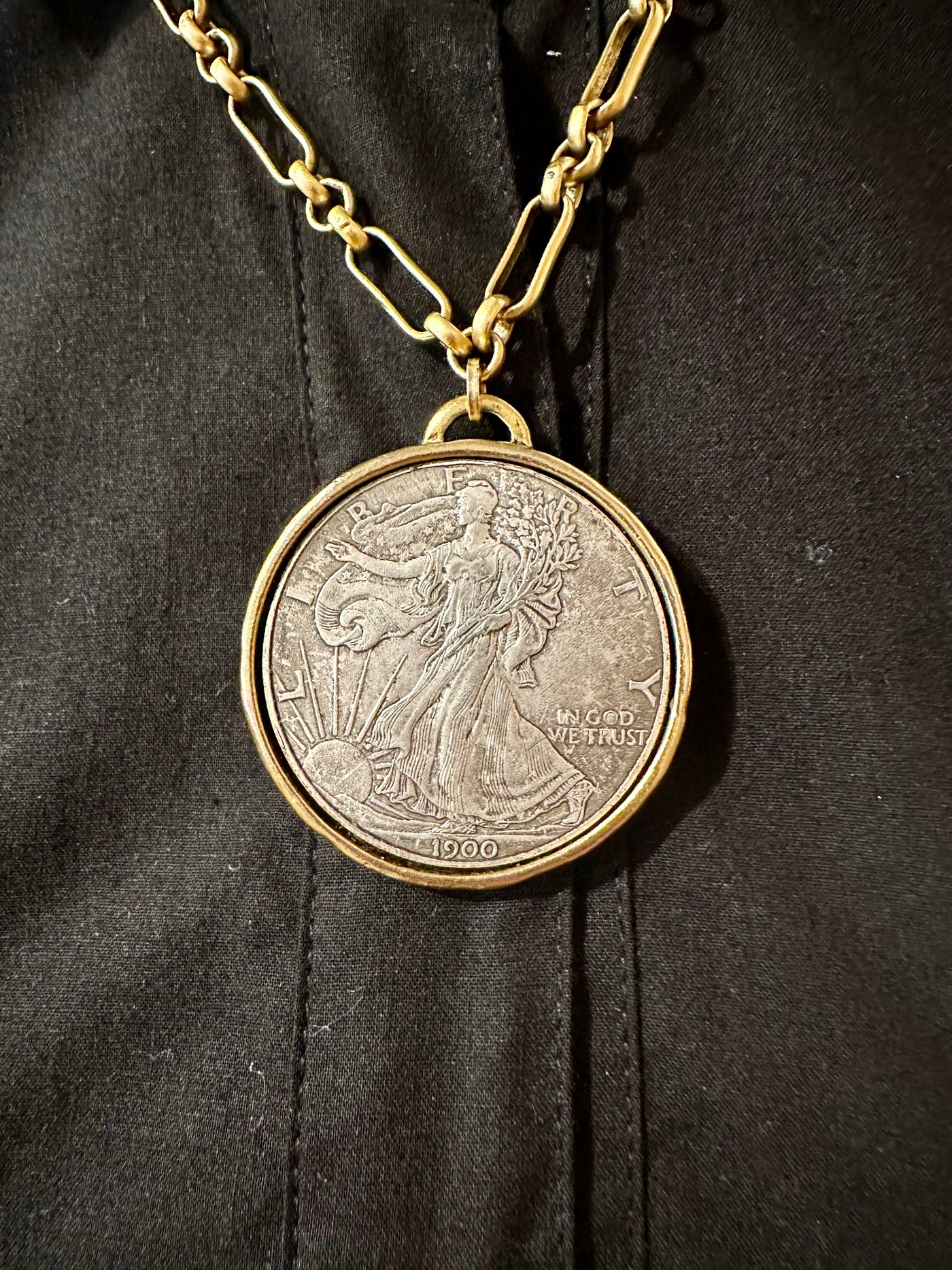 Turn of The Century Coin Necklace