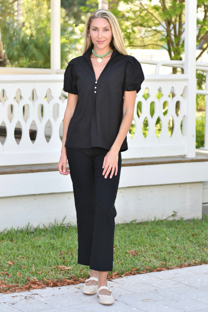 Virginia Top Black
