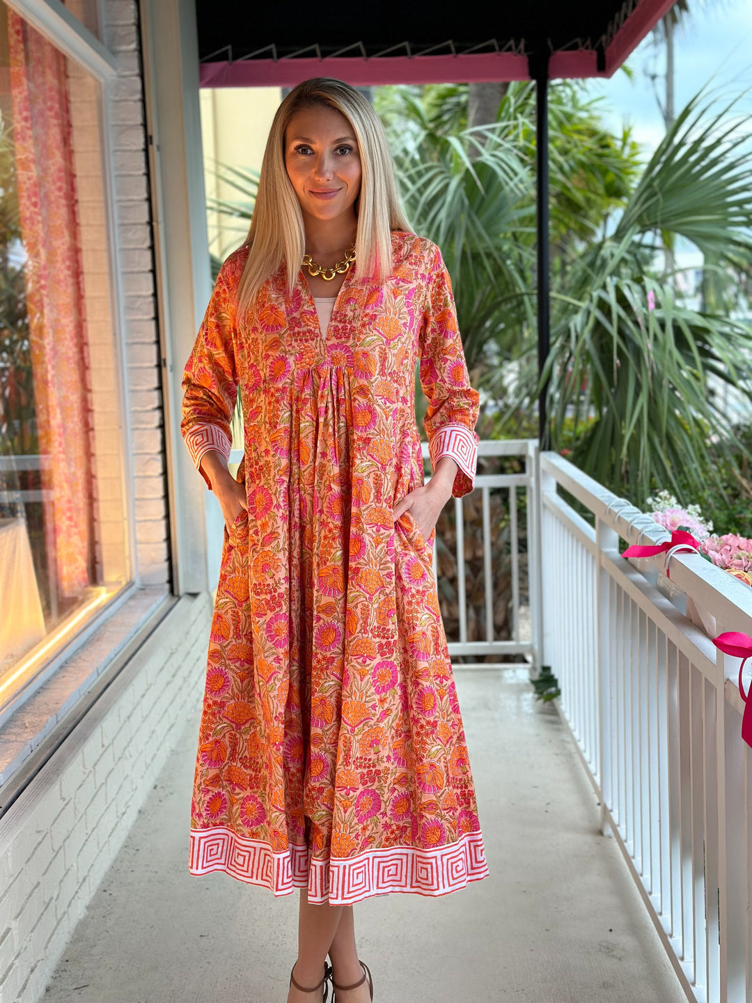 Karolina Dress Sample Passion Fruit