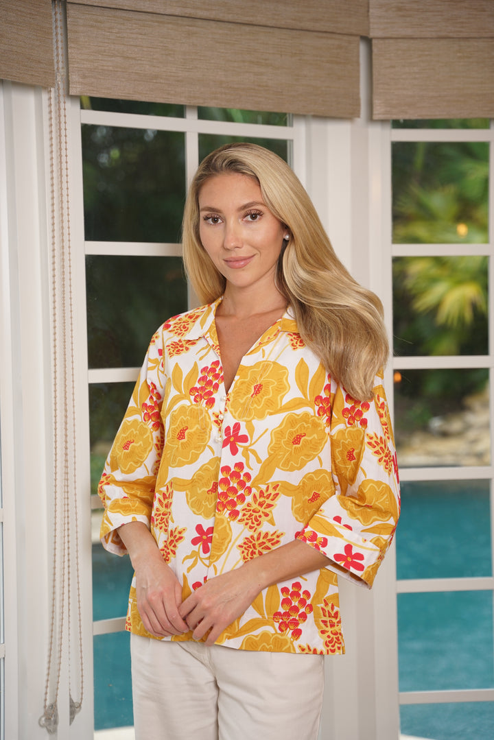 Marseille Top Ochre Smile