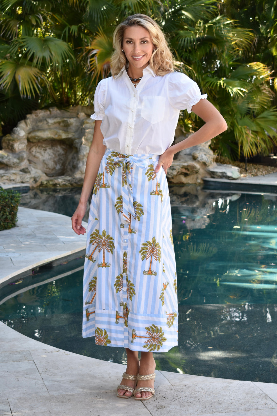 Milan Skirt Santa Barbara