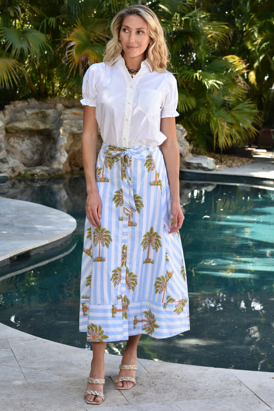 Milan Skirt Santa Barbara