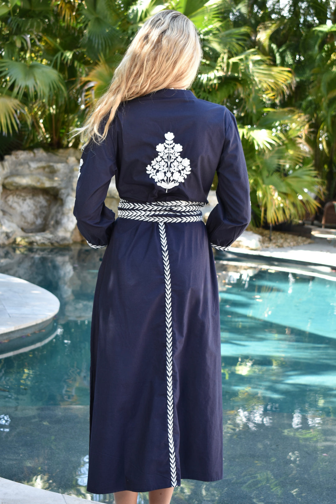 Mykonos Dress Gasparilla Navy