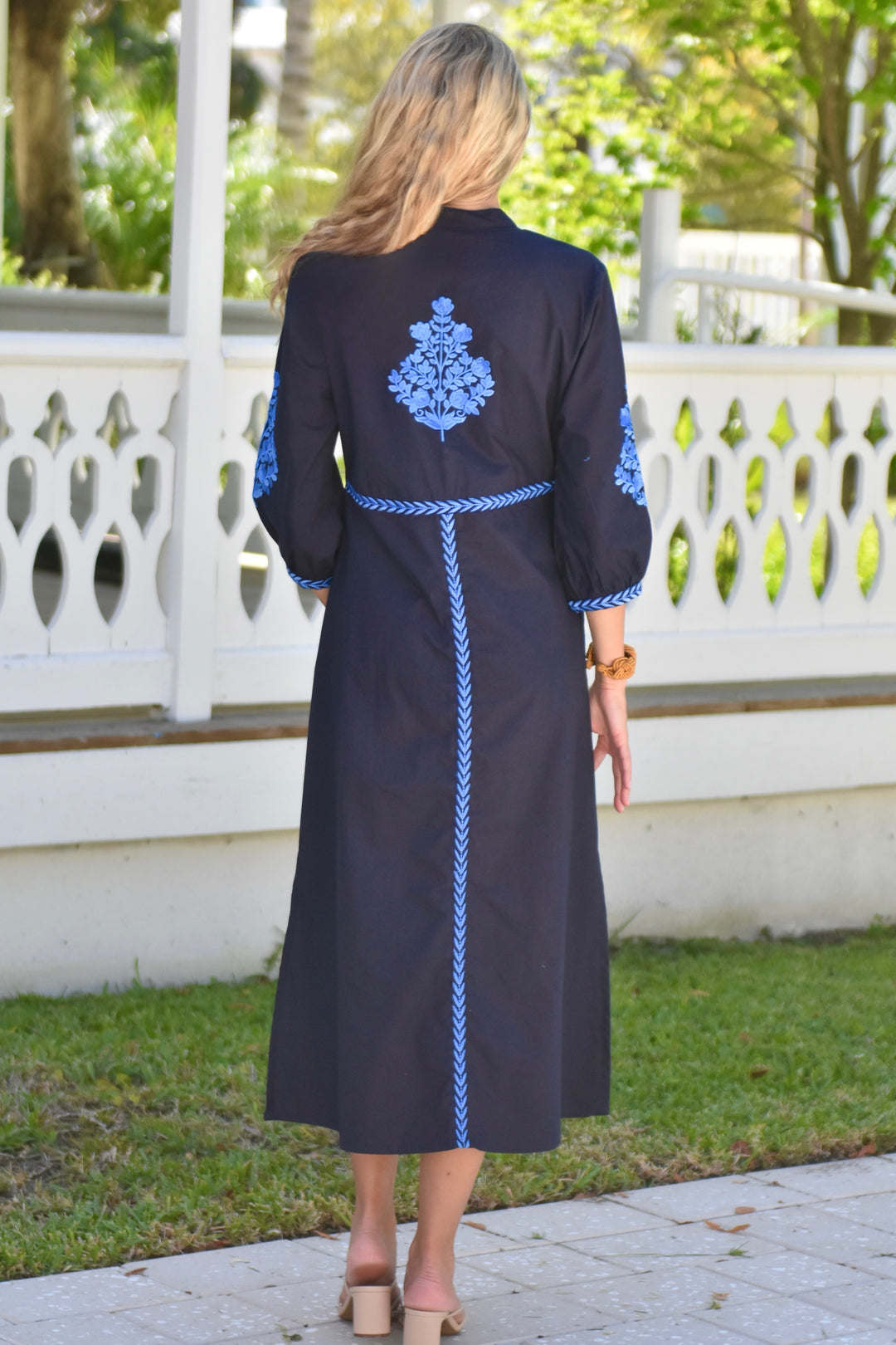 Mykonos Dress Sky