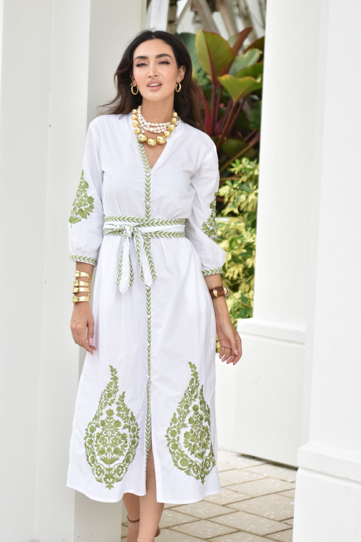 Mykonos Dress Jade Jade / S