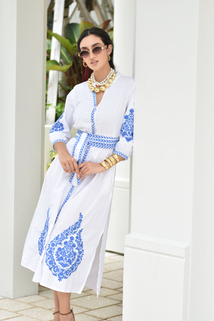 Mykonos Dress Ocean