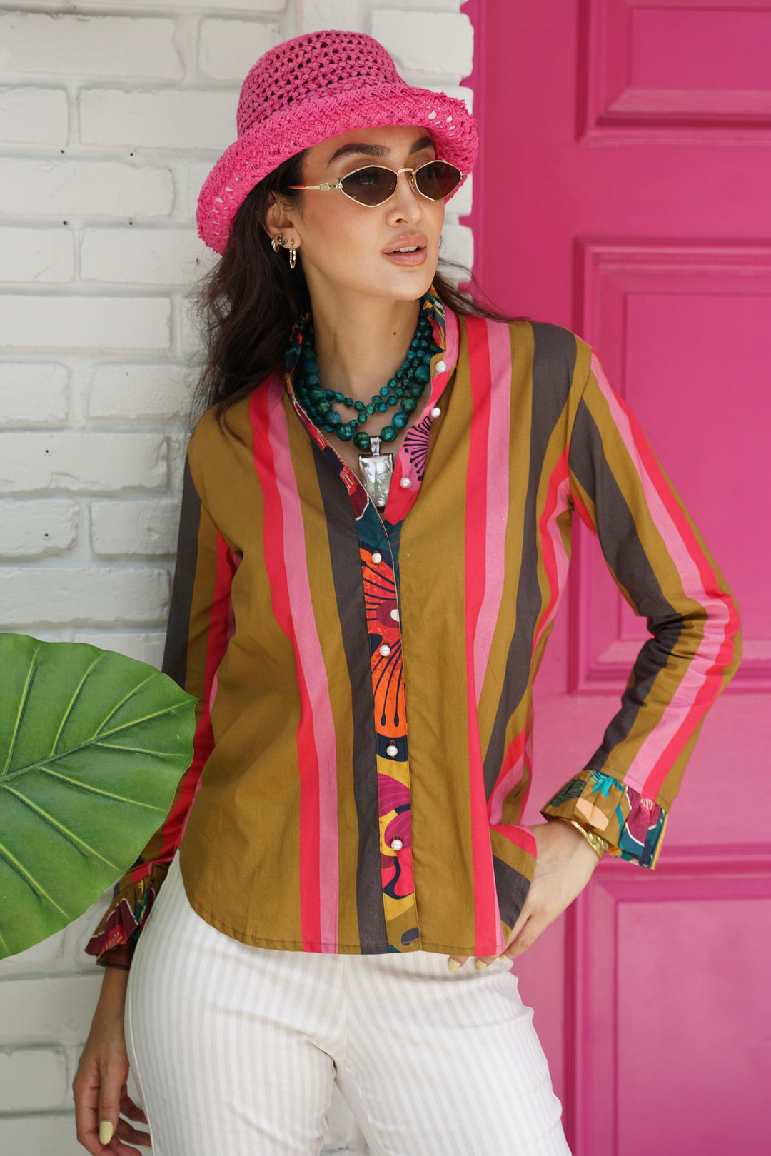 Paris Shirt Ember Stripe