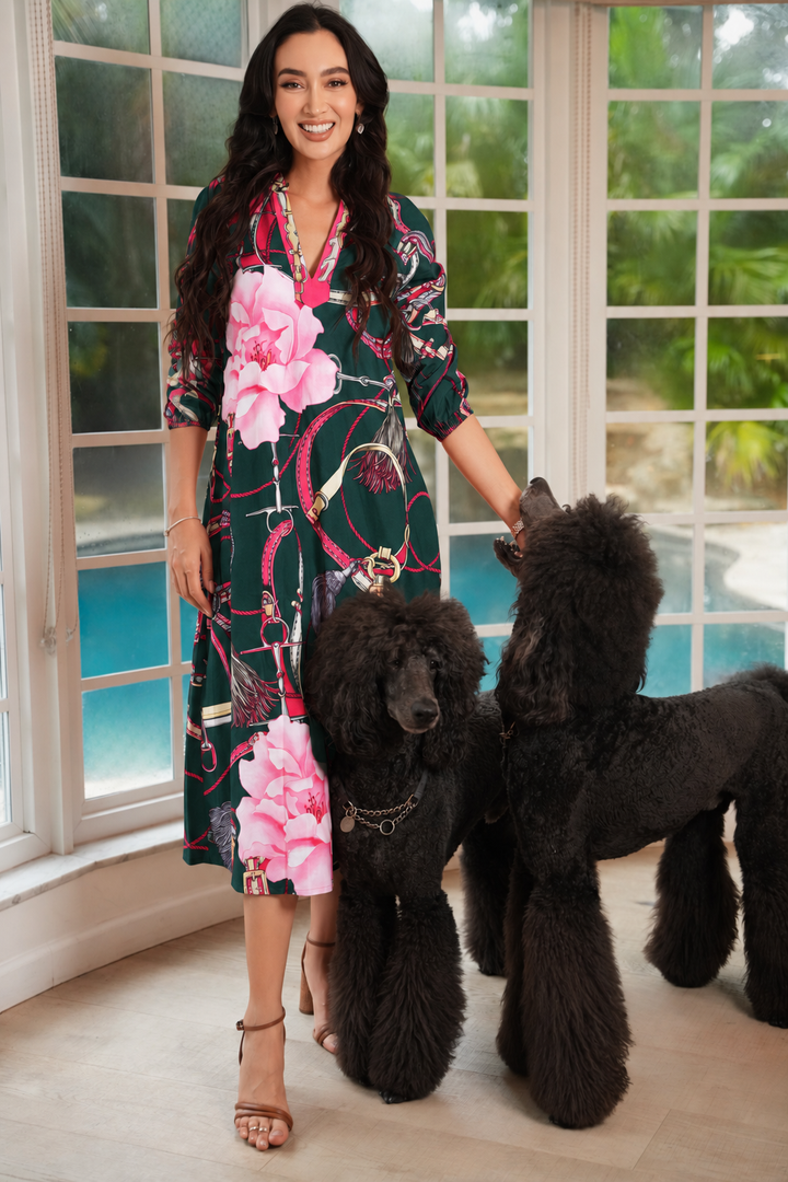 St. Tropez Dress Kentucky Pine
