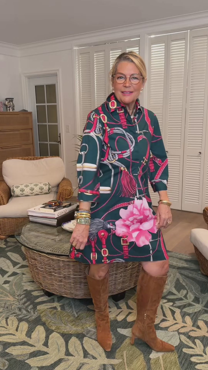 Margaux Dress Kentucky Pine