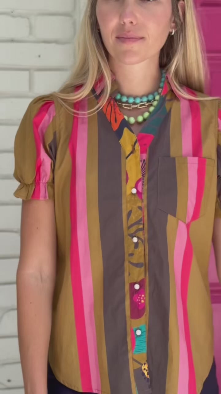 Dar Shirt Ember Stripe