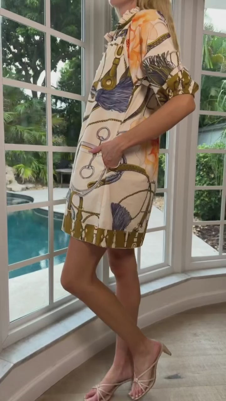 Claire Dress Kentucky Ivory