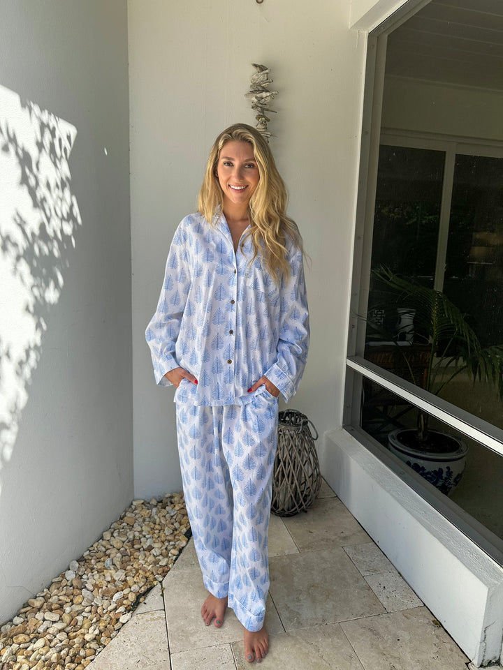 Pajamas Seas Turquoise