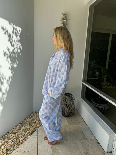Pajamas - Blue Blossom