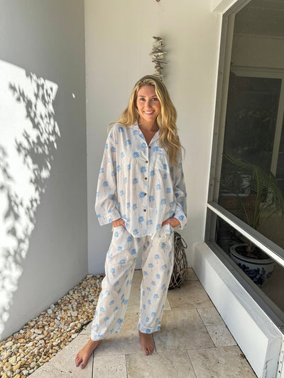 Pajamas Blossom Blue