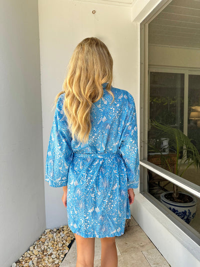 Kimono (Short) Blossom Blue