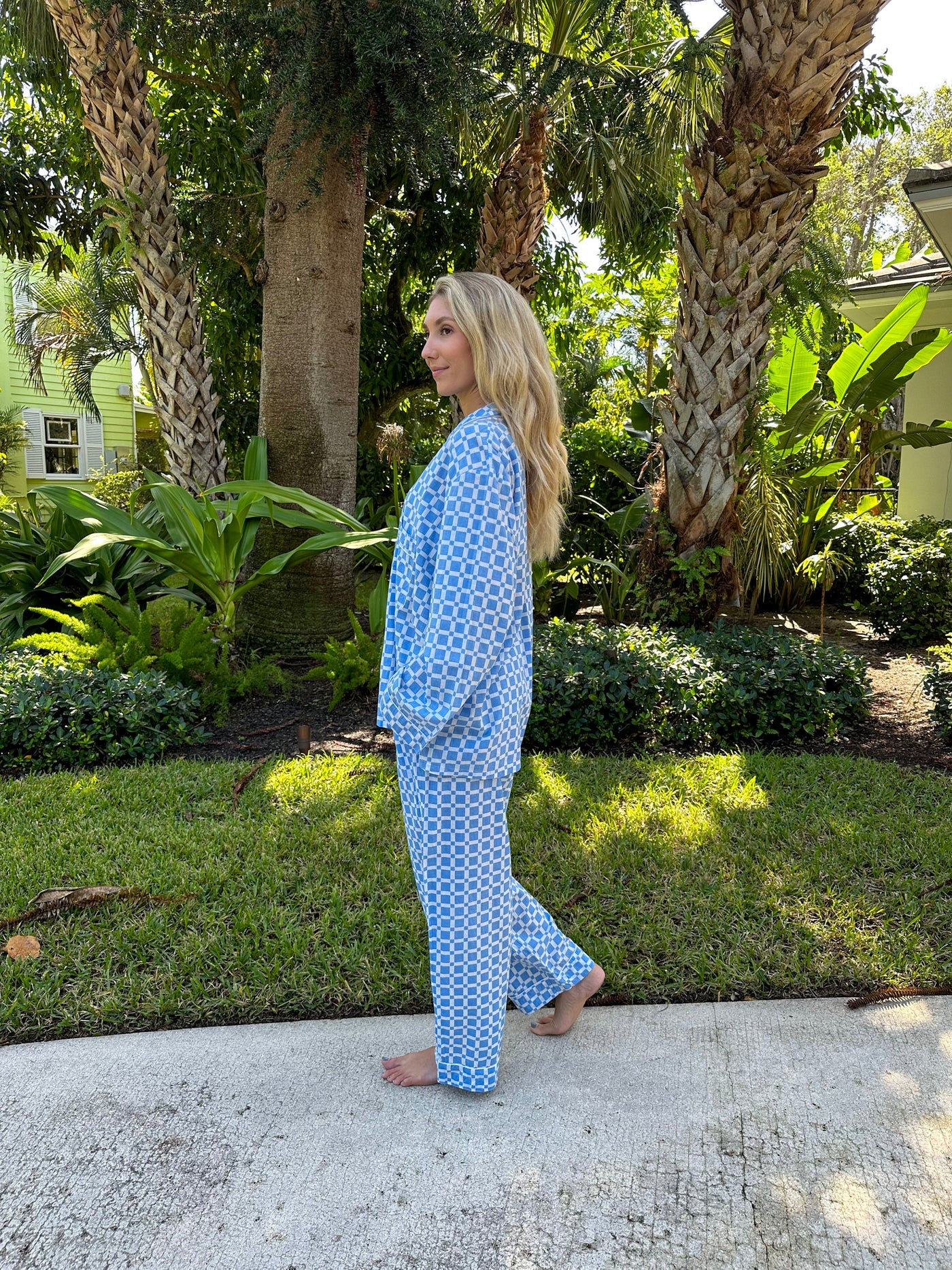 Pajamas - Blue Blossom