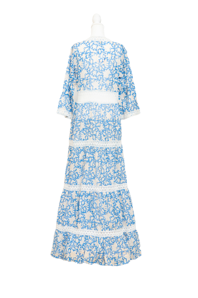 Aziza Long Dress Blue