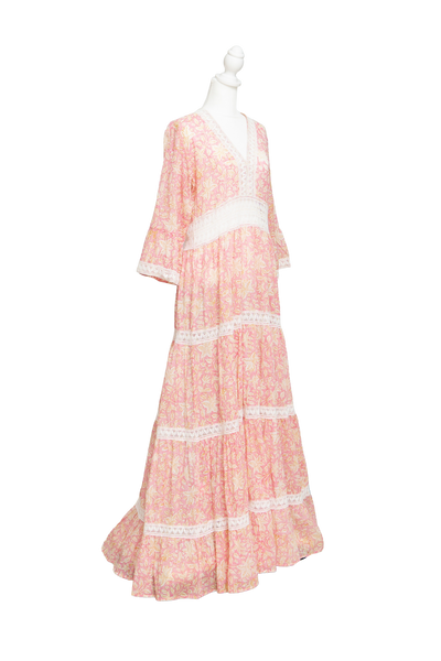 Aziza Long Dress Pink