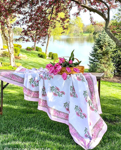The Fleur Jolie Tablecloth