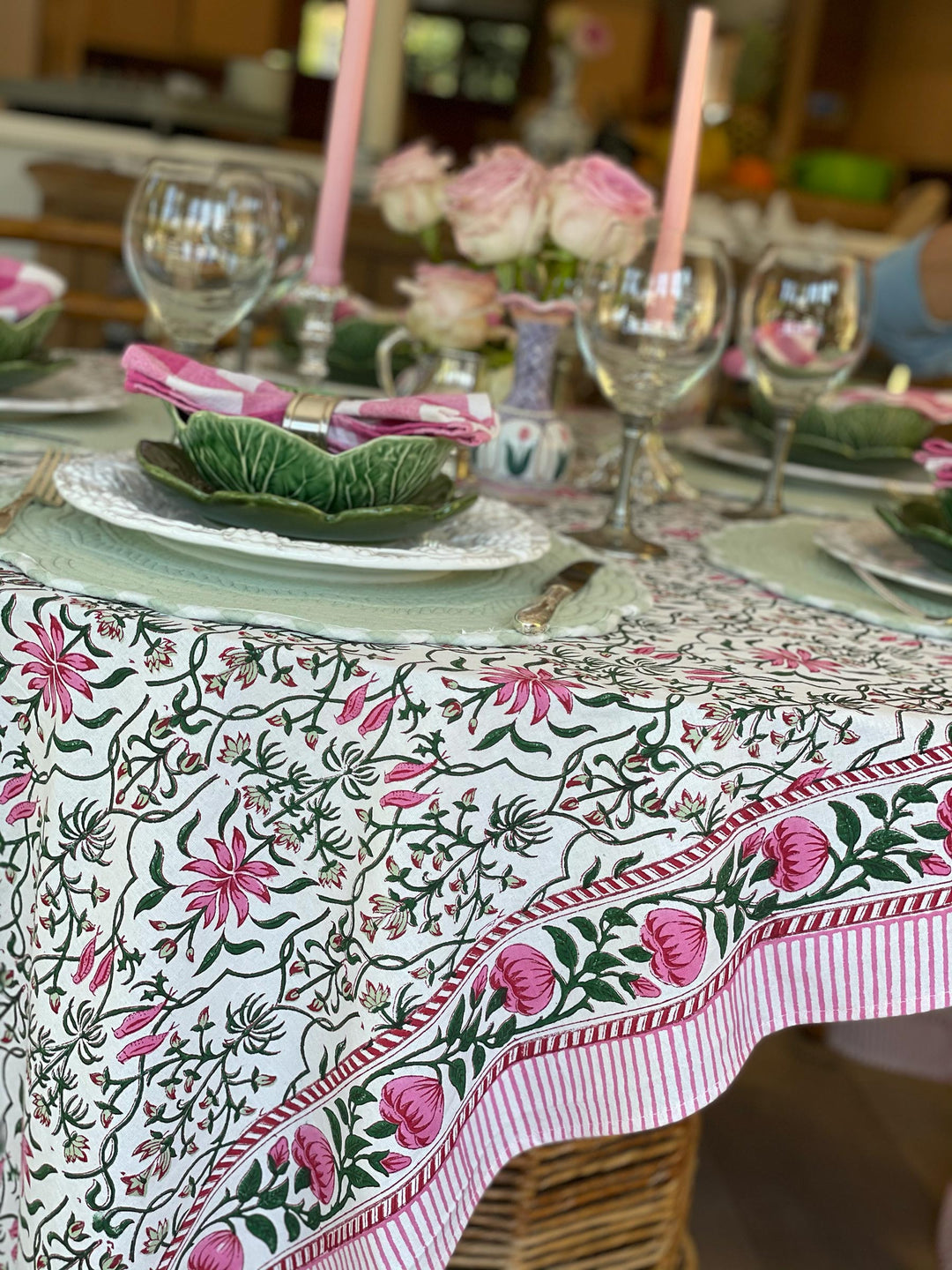 The Petite Oiseaux Tablecloth