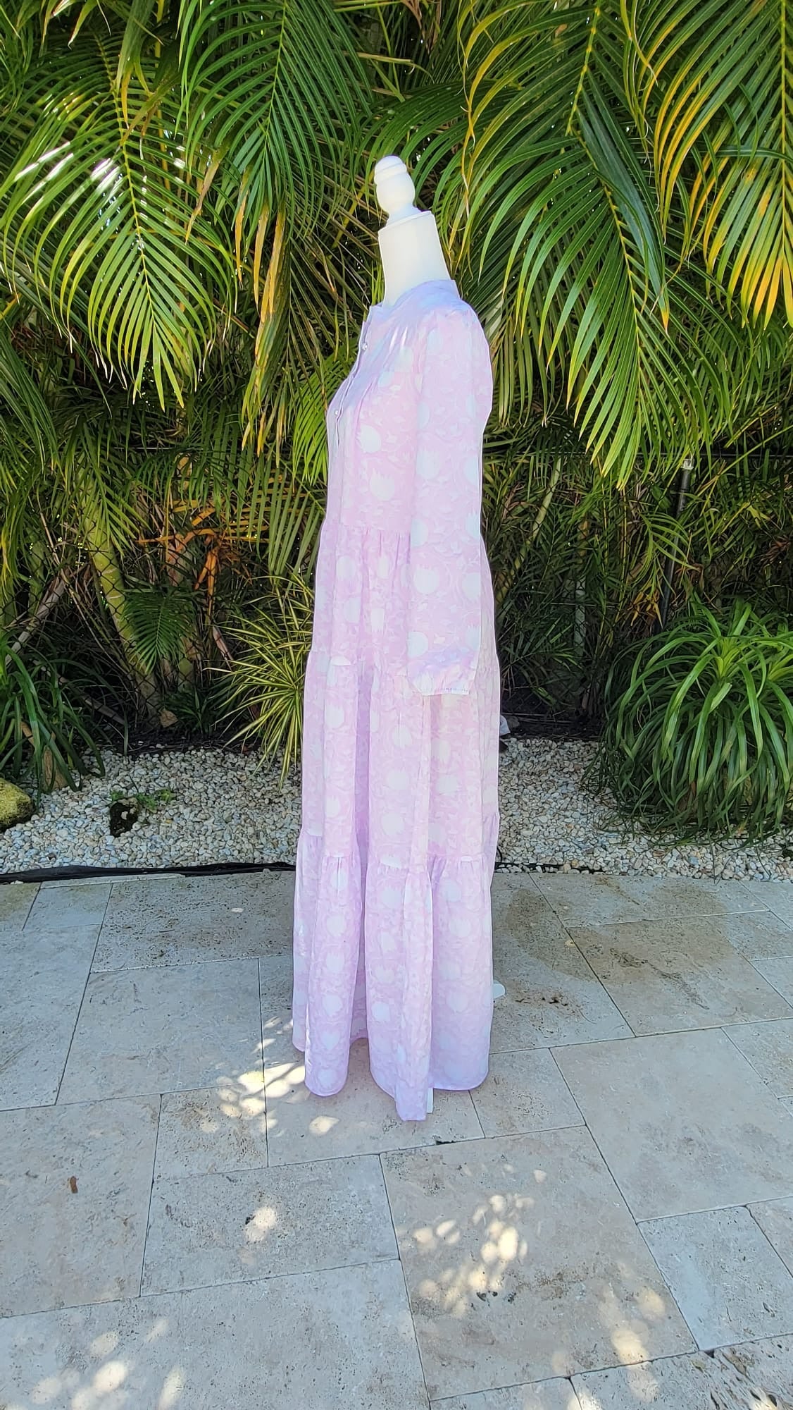 Boho Dress - Cotton Candy violet