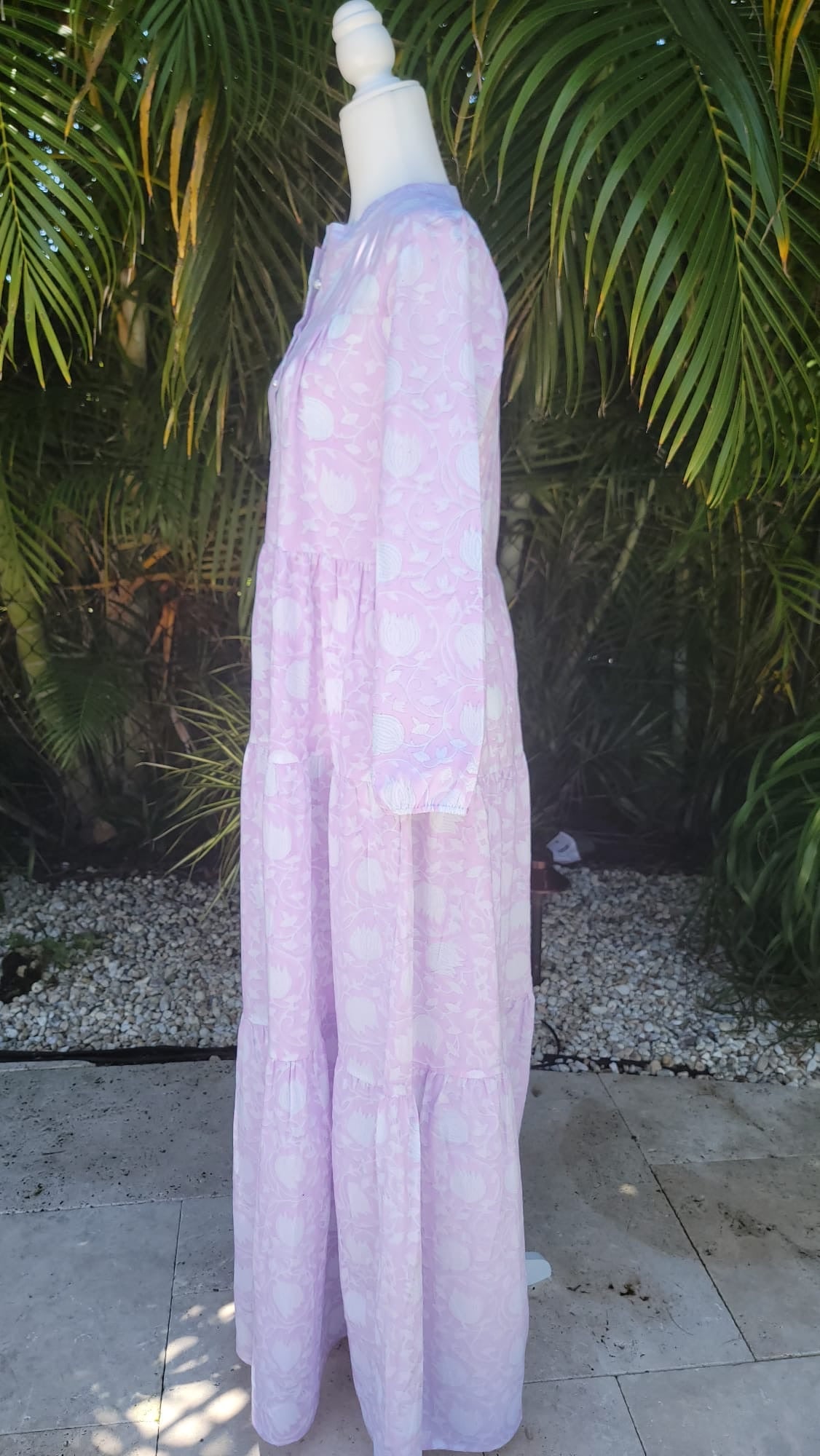 Boho Dress - Cotton Candy violet